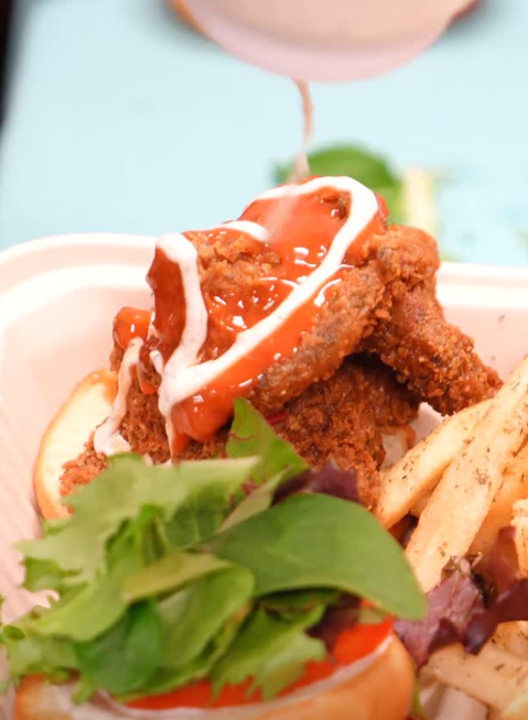 Shroom Stop vegan mushroom wings
